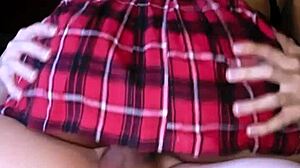 horny argentinian teen babysitter rides my hard cock cowgirl nonstop