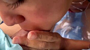 Skinny Married Babe With Small Tits Sucks My Huge Cock Poolside In Resenha Tattoo Show