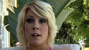 blonde brittany angel 😈 slides her tight teen pussy on thick black cock all night 🔥💦