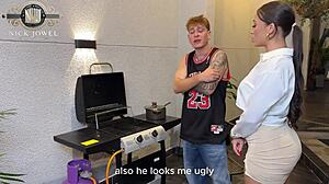 Late Again But Two Minutes From Family Dinner Fuck Fest