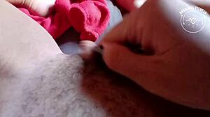 Hot Athletic Brunette Fingers Huge Clit Till Gushing Orgasm!