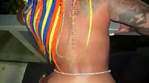 bbc destroys miami latina's big ass on balcony cumshot