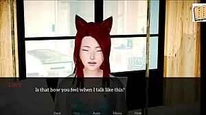 Amateur brunette milf plays erotic game with big ass and tits exposed