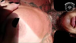 Hot Athletic Brunette Fingers Huge Clit Till Gushing Orgasm!