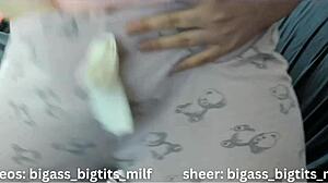 Arab Bbw Milf In Pajamas Fingers Swollen Pussy To Dripping Cum