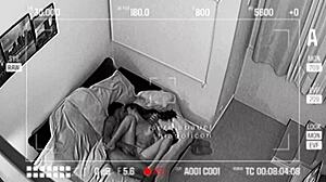 security cam catches lover railing big ass wife