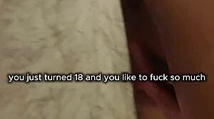 damn this 18yo latina gets fucked rough doggy till cum on pussy 😍