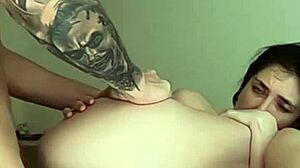 Destroy Jane Wilde's hairy pussy in her room