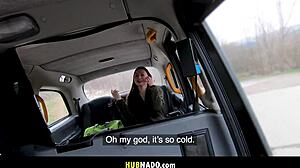 Fit Asian Luna Truelove Rides Taxi Driver's Huge Cock En Route To Gym