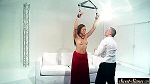 ever wonder how a gorgeous ebony teen takes that deep pounding?