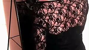 sissy shemale slut assfucked in public heels