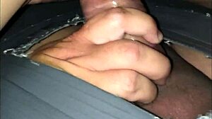 girlfriend takes cock through gloryhole at the club party