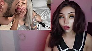 rubbing her huge tits blonde mature slut begs for deep anal creampie pounding till she explodes in orgasm