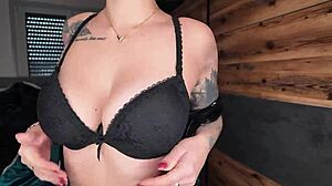 Fetish Tits Covered in Food Play Indulgence