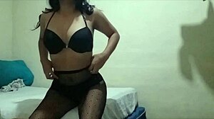 wanna see my 18yo latina slut's virgin lingerie tease?