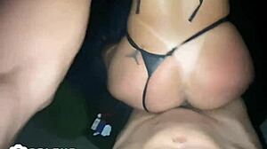 jovem gulosa gulping cum in swingers homemade interracial orgy