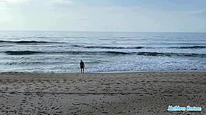 Argentinian Beach Slut Swallows Then Begs for Pussy Pounding