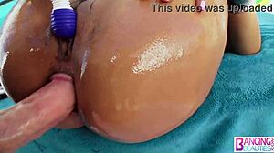 Can Yasmine De Leon Handle That Gagging Interracial Anal Pound?!