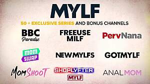 stepson drills pervy stepsisters mandy rhea and mandy waters milf pussies in taboo cum swapping threesome frenzy