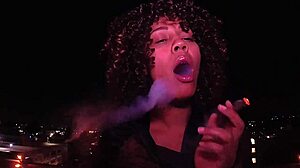 beautiful aunt misty stone slurps ray black's monster ebony cock