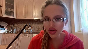 russian findom goddess with glasses long nails makes you pay up bitch??