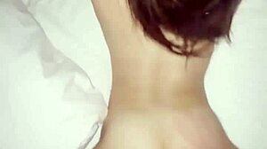 petite latina college slut creams squirting on big black monster cock doggystyle bent over rough homemade