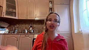 russian findom goddess with glasses long nails makes you pay up bitch??