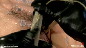 lesbian slaves bound whipped gagged deepthroat anal train fucked hard 😈