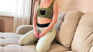 Russian stepmom brazenly seduces with tight pussy riding and doggystyle moans