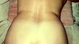 Avril Showers takes prone bone pounding with hairy creampie finish 💦🍆