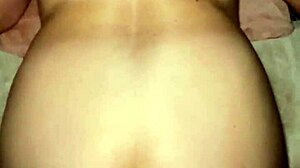 Avril Showers takes prone bone pounding with hairy creampie finish 💦🍆