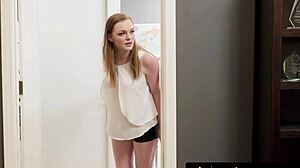 Hazel Moore and Samantha Reigns Slam Pussy Hard After Brutal Exam