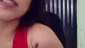 husband away, best friend bends me over and pounds my big tits bouncing in doggystyle ride