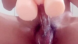 Taiwanese Fuck Doll Takes Monster Cock Creampie Self Play