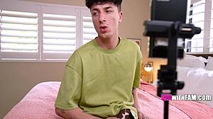 petite phoebe kalib caught by perv family spy