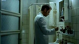 Amira Casar Applies Red Lipstick To Hairy Ass Fetish Scene