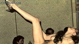 Pounding vintage black cock deep in retro interracial sluts!