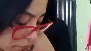 husband away, best friend bends me over and pounds my big tits bouncing in doggystyle ride