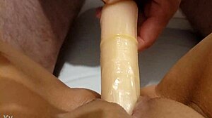 ever wondered how this latina amateur massages her wet pussy with a naughty little toy?