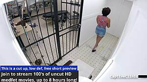 so rebel wyatt the hot nurse in latex spreads her big tits pussy for patient pov backstage