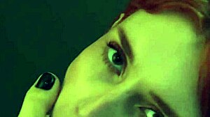 Bitch grips you tight with dripping pussy and bare feet control