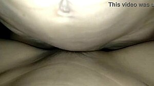 geek glasses girl bent over doggy creampie shaved pussy pounding