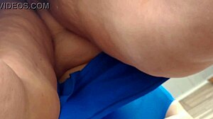 voyeur films tall mature milf mommy in see-through maid costume flashing big clit and ass cleaning sidewalk publicly on spring break