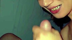 damn this milf's sensual blowjob on big cock feels amazing right