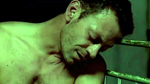 Amira Casar Applies Red Lipstick To Hairy Ass Fetish Scene