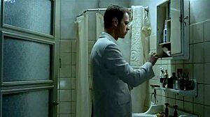 Amira Casar Applies Red Lipstick To Hairy Ass Fetish Scene