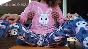 stepdaddy can't stop teasing her tiny asian 18+ tits then fingers that tight young pussy