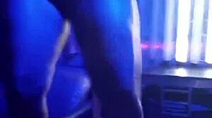 African Kenyan stripper rips clothes off big ass and tits live on Instagram