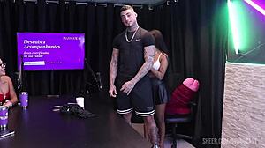 oh man kylian cria's cast with tifany rocha didy reis part 1 got me so hot on sheer red!!