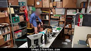 What happens to sneaky teen shoplifter busted stealing mall goods?